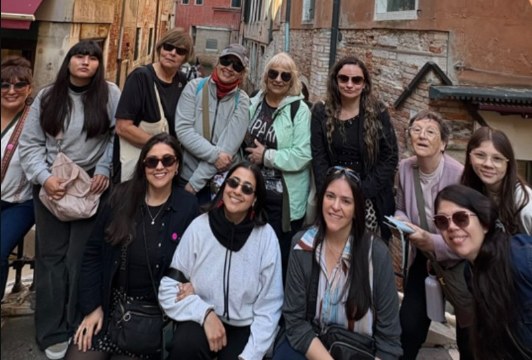 Viajeras en Venecia